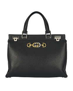 Zumi Medium Bag, Leather, Black, A02871496, 3*